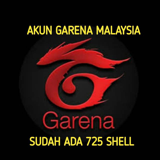 Akun Garena Malaysia Garena Shell 725 Shopee Indonesia