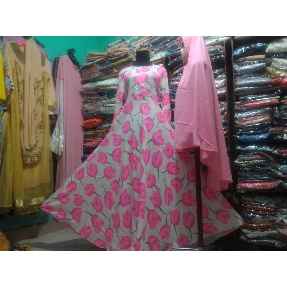 Gamis Tulip Syar'i Alhayya