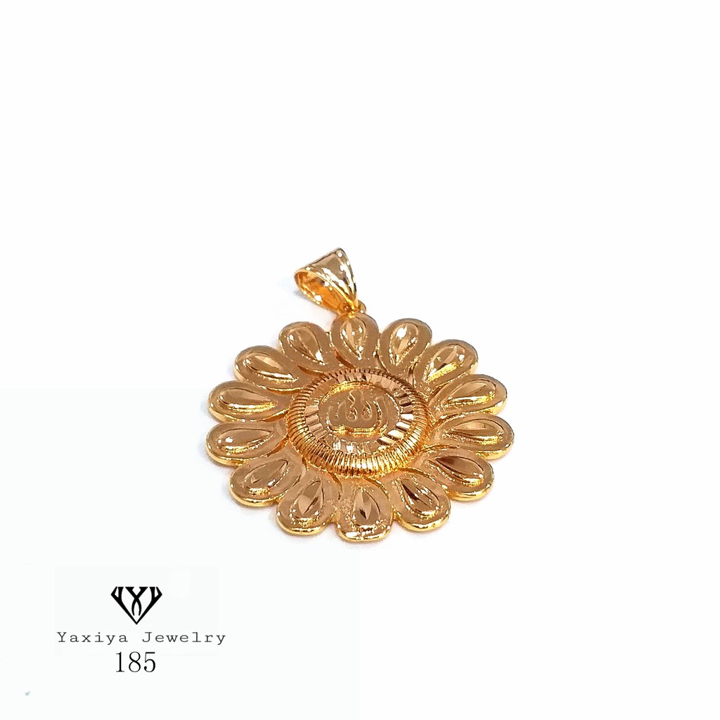 

Liontin Lafadz Allah Perhiasan Lapis Emas 18K Yaxiya Jewelry 185