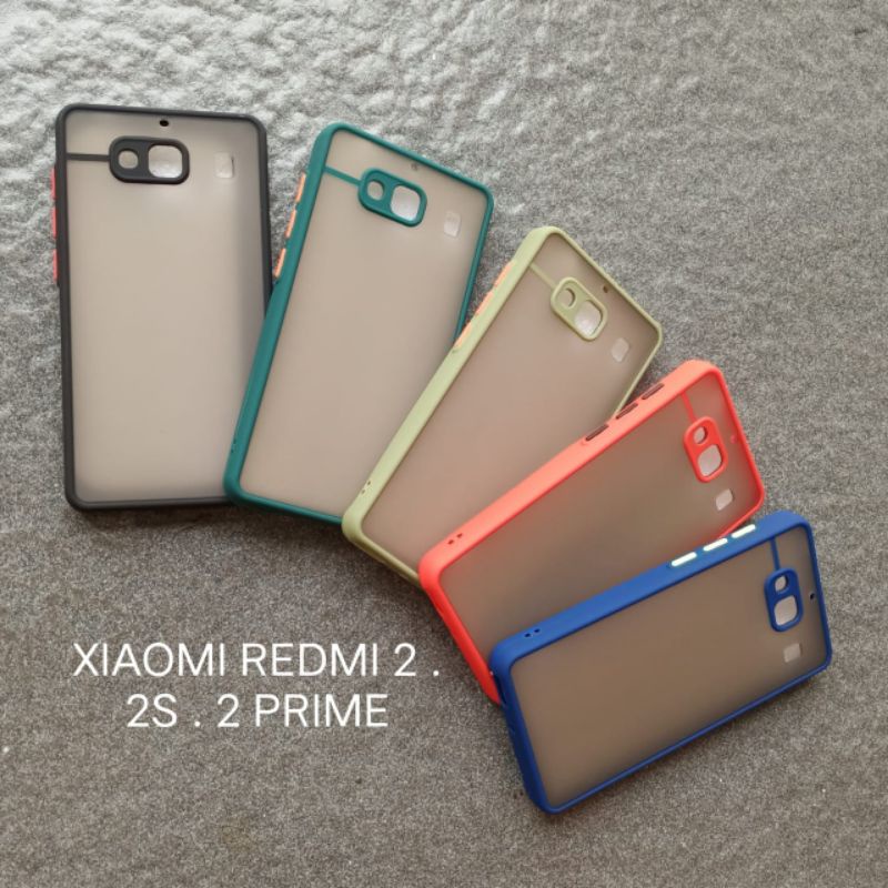 Case Xiaomi Redmi 2 2S 2 PRIME ( 2 model ) soft softcase softshell silikon cover