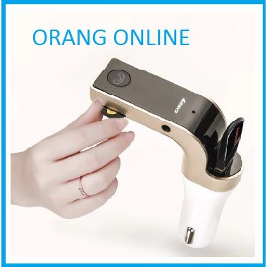 Car G7 Wireless Bluetooth FM Transmitter Modulator