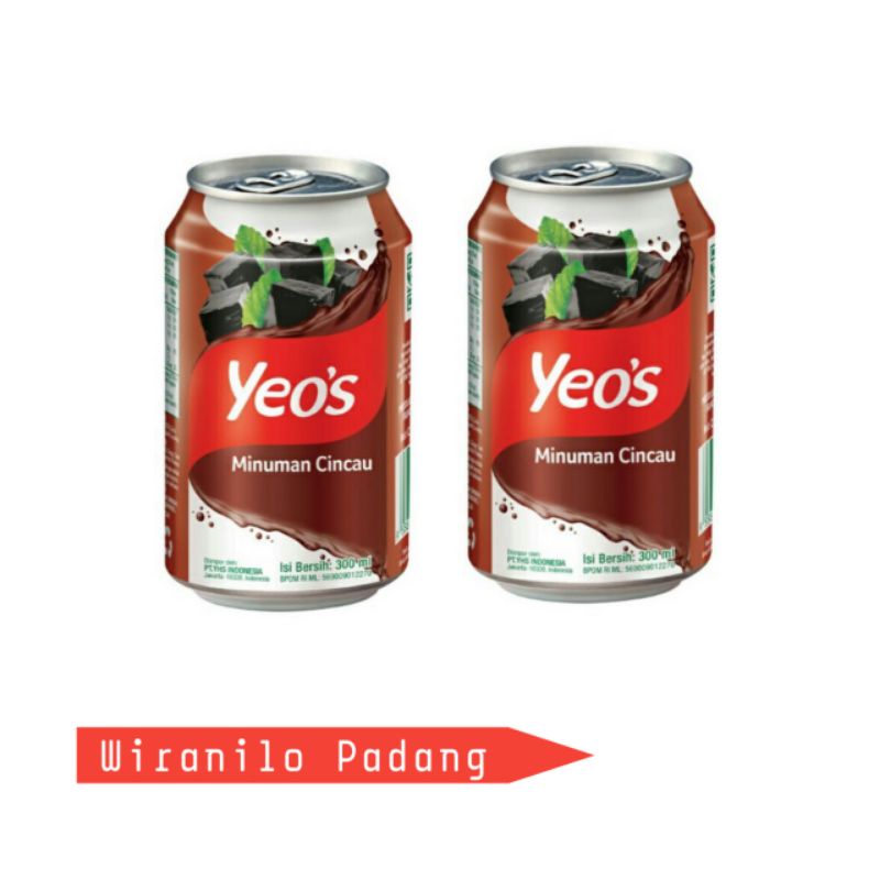 

Yeos Minuman Kaleng Rasa Cincau 2 Pcs x 300ml