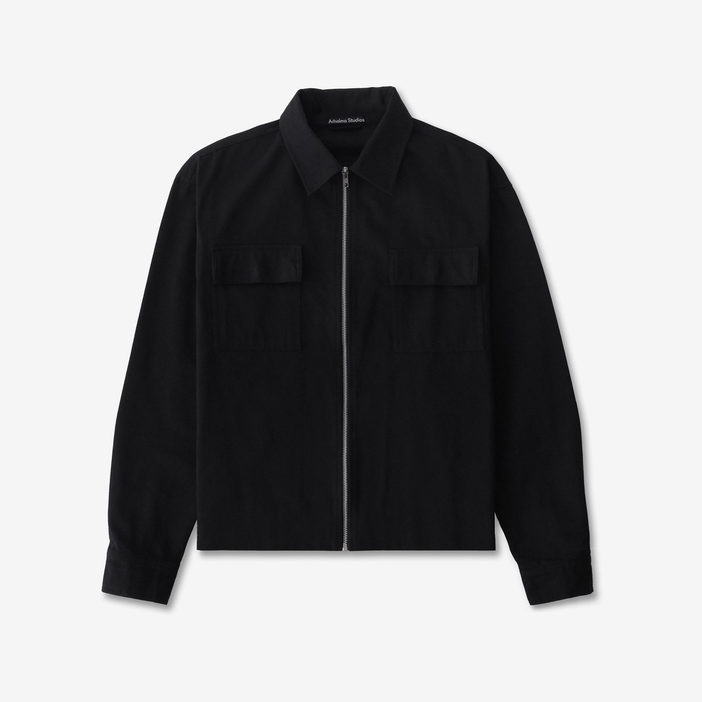 ARHOLMA STUDIOS - ZIP JACKET 'HIRAETH' BLACK