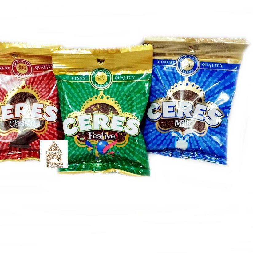 

Termurah!! KODE-491 Ceres Meises Classic / Milk / Festive Coklat 90 Gram