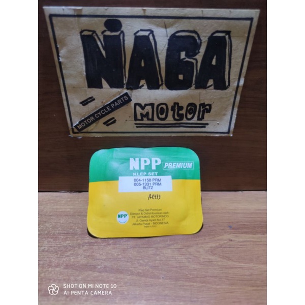 Klep Set In Ex Blitz Athlete Blitz Joy ZX 130 NPP