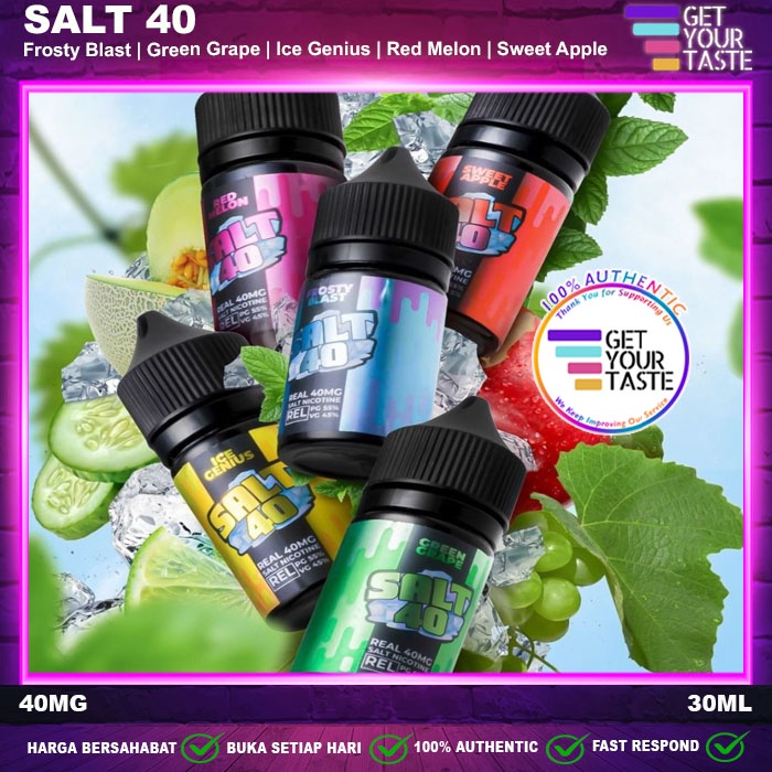 Liquid Salt 40 30ML Saltnic by Vapepackers x Planet Vape x J99 Vape