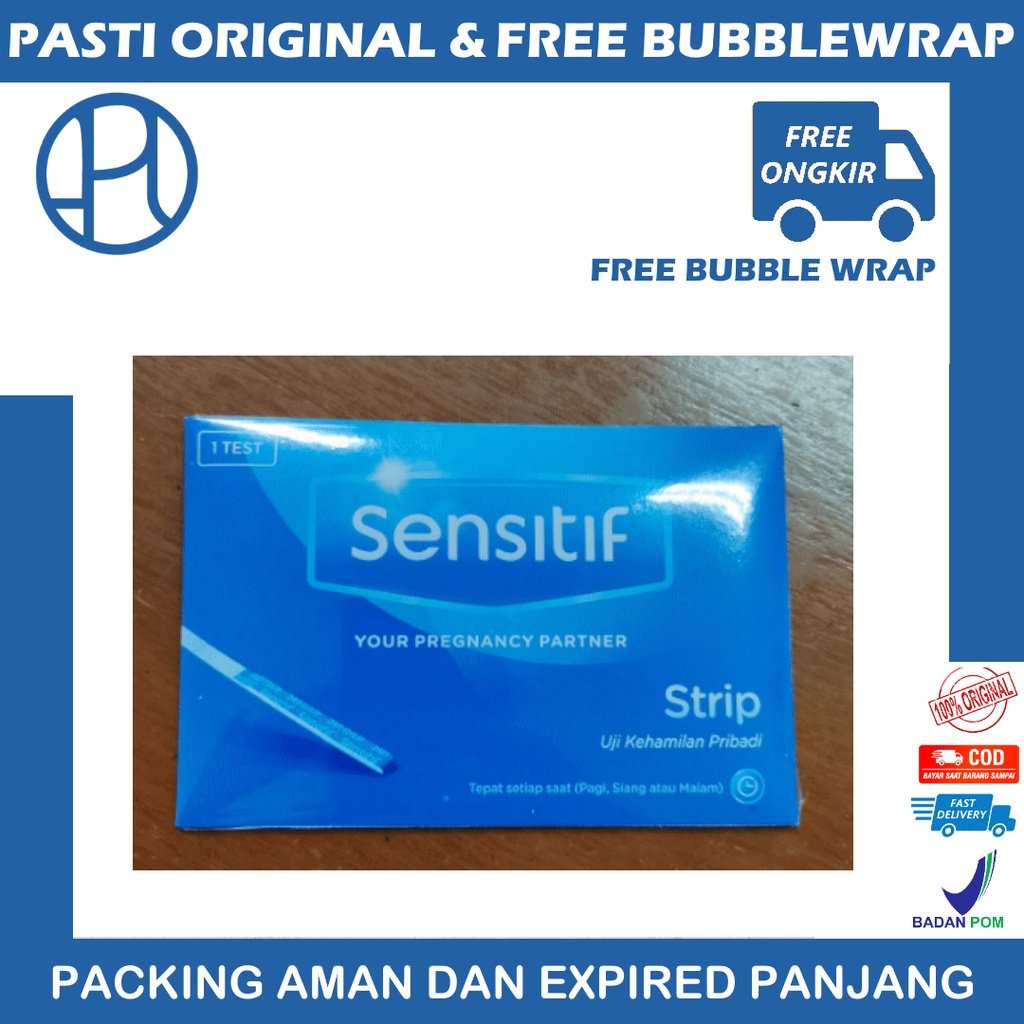 SENSITIF Strip Alat Uji Kehamilan
