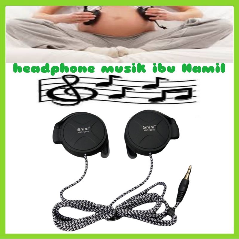 3R Professional Sound Headphone Musik Buat Ibu Hamil Anak Cerdas