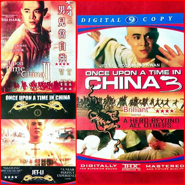 NEW PAKET KASET FILM ONCE UPON A TIME IN CHINA