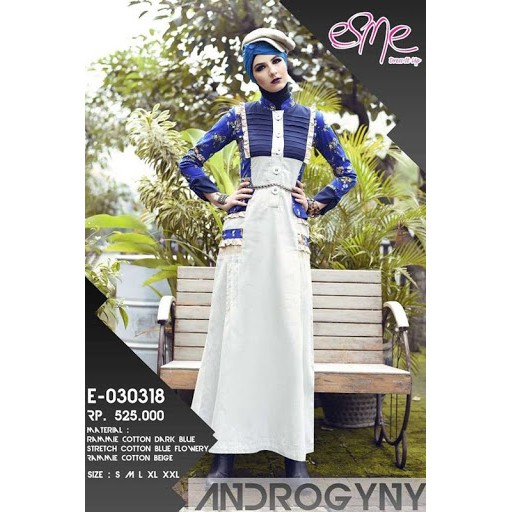 (SALE) Gamis Esme Androgyny E-030318