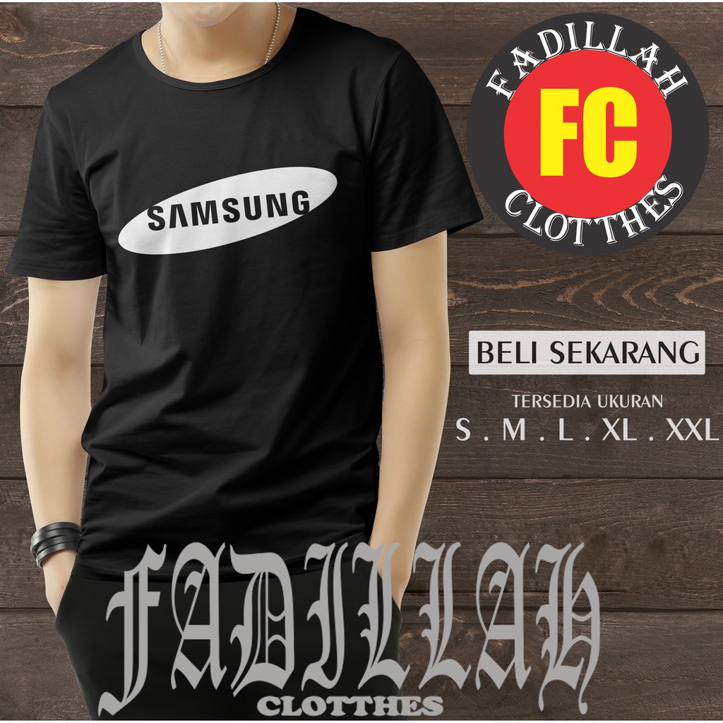 Kaos Baju Samsung 2 Logo Kaos Perusahaan