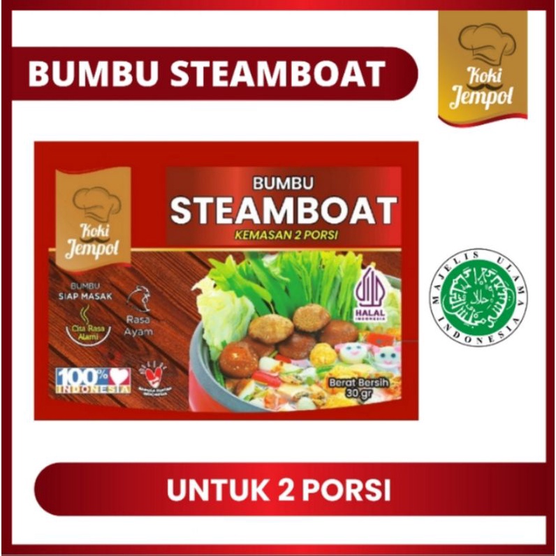 

Bumbu Steamboat Kemasan 2 Porsi