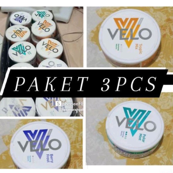 VELO 2mg 3PCS KANTONG NIKOTIN