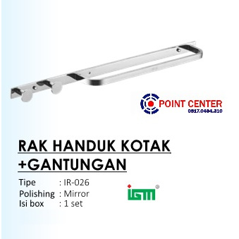 TERHEMAT IGM IR-026 RAK HANDUK KOTAK GANTUNGAN