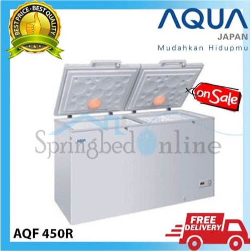 Aqua Chest Freezer AQF 450R - Harga Pabrik