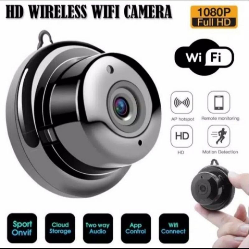 Kamera cctv mini wifi HD 1080p pantau jarak jauh