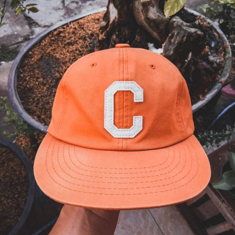 TOPI COVERNAT SECOND BRAND ORIGINAL ORANGE