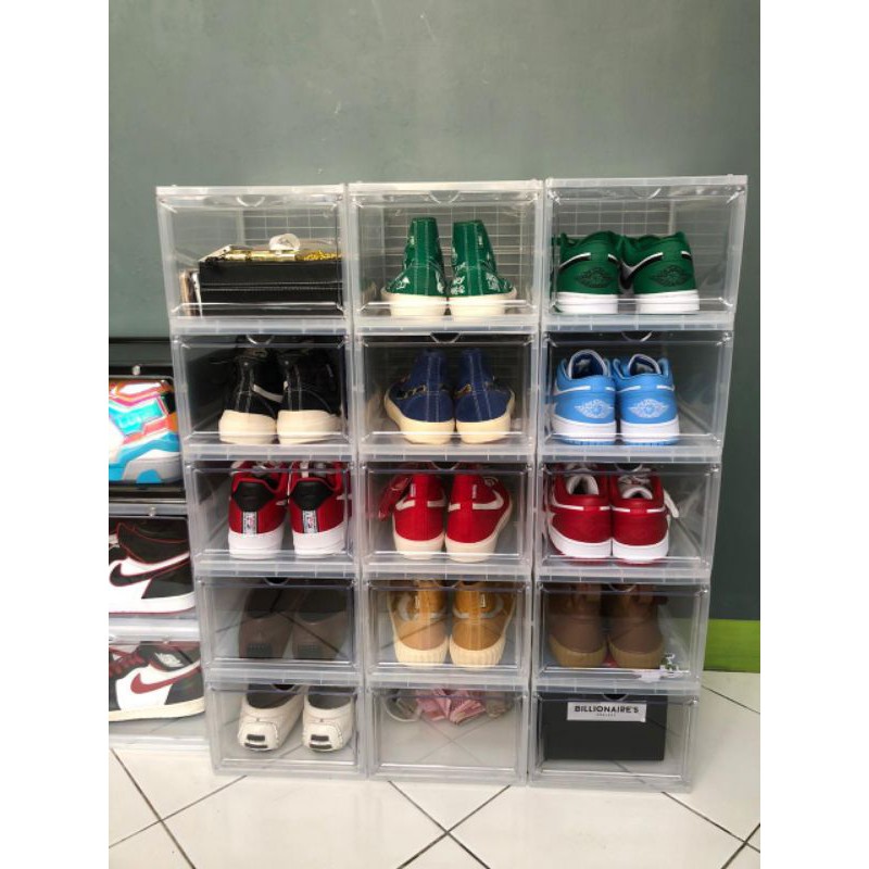 Box sepatu plastik tebal