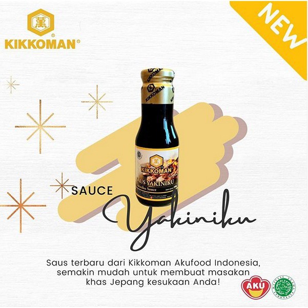 

KIKKOMAN YAKINIKU SAUCE @300GR - PREMIUM SAUCE