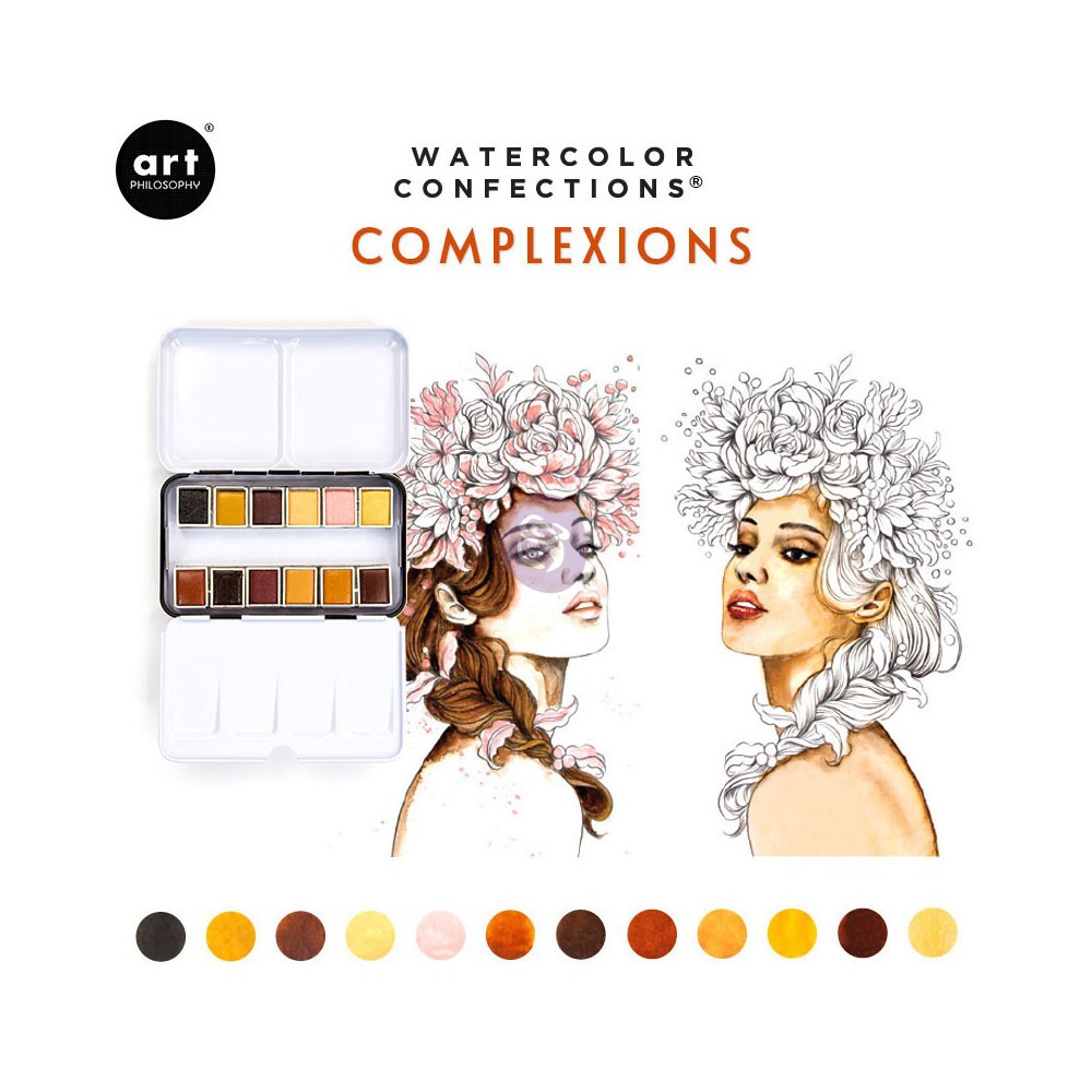 Art Philosophy - Watercolor Confections Complexions