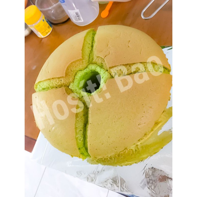 Premium Pandan Chiffon Cake || Kue Chiffon Pandan