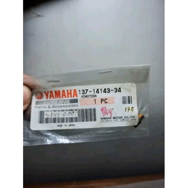 Main jet mainjet spuyer minyak karburator Rxk Rxs Rxz Rzr Rxking kobra Rx king master Rx king new no