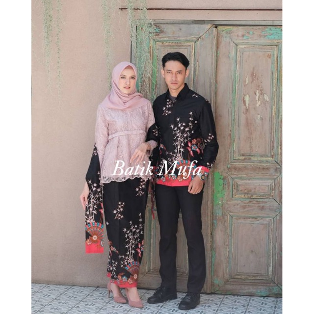 Kebaya batik couple Hanaya couple kondangan kebaya wisuda kebaya lamaran