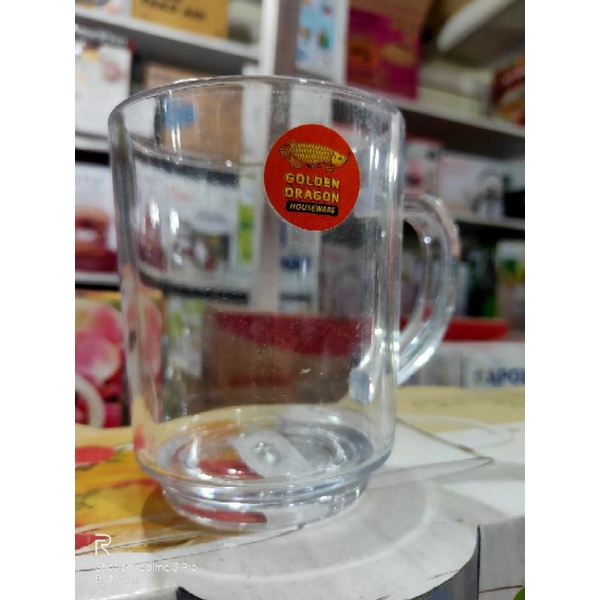 Gelas melamin bening
