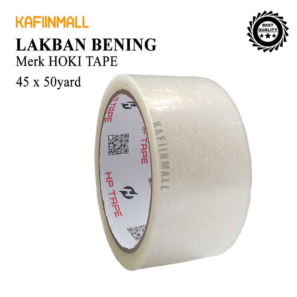 Murah Super Clean 45mmx50Y  LAKBAN BENING dan Coklat HORICI TAPE DAN HOKI TAPE/ KATER-KECIL DAN ISOLASI