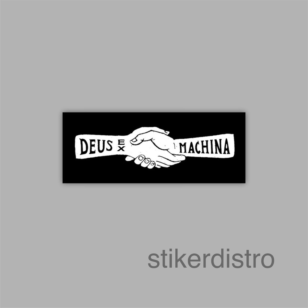 

Stiker Sticker Deus series Black White Case Phone Logo Brand Skate Surf Band Aesthetic Termurah Pop Art Clothing Basic Daily Tumblr Laptop HP Casing Striping Tempel Label Merk Dinding Graftac Vinyl High Quality decal