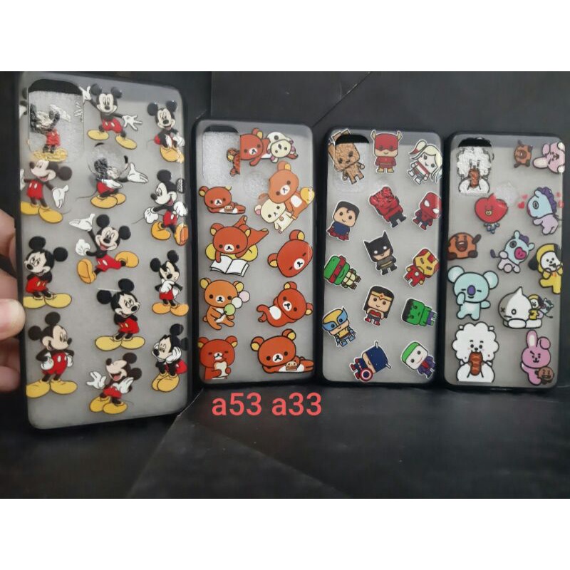 Case Oppo A53 / oppo A33 silikon gambar motif kartun