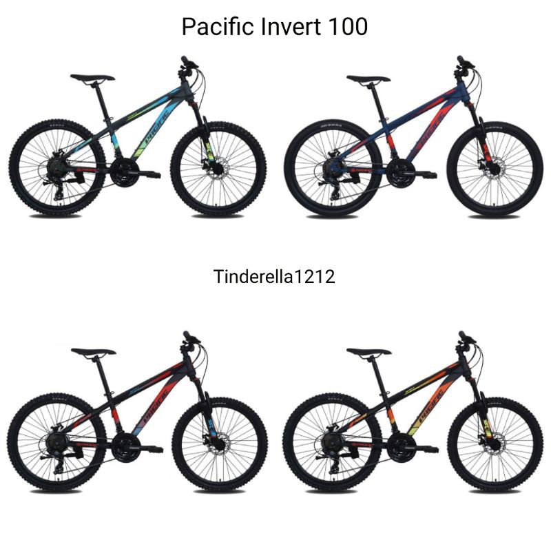 Sepeda Gunung / MTB 26" Pacific Invert 100