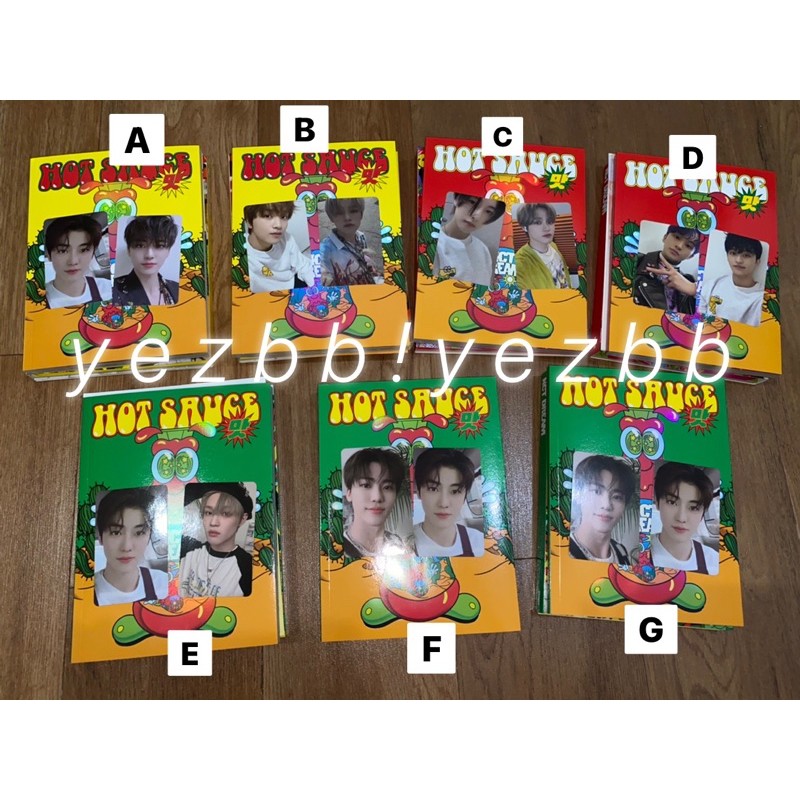 [READY] Album Hot sauce NCT DREAM PB VER sealed unsealed Jaemin set chenle korean korea album 1st