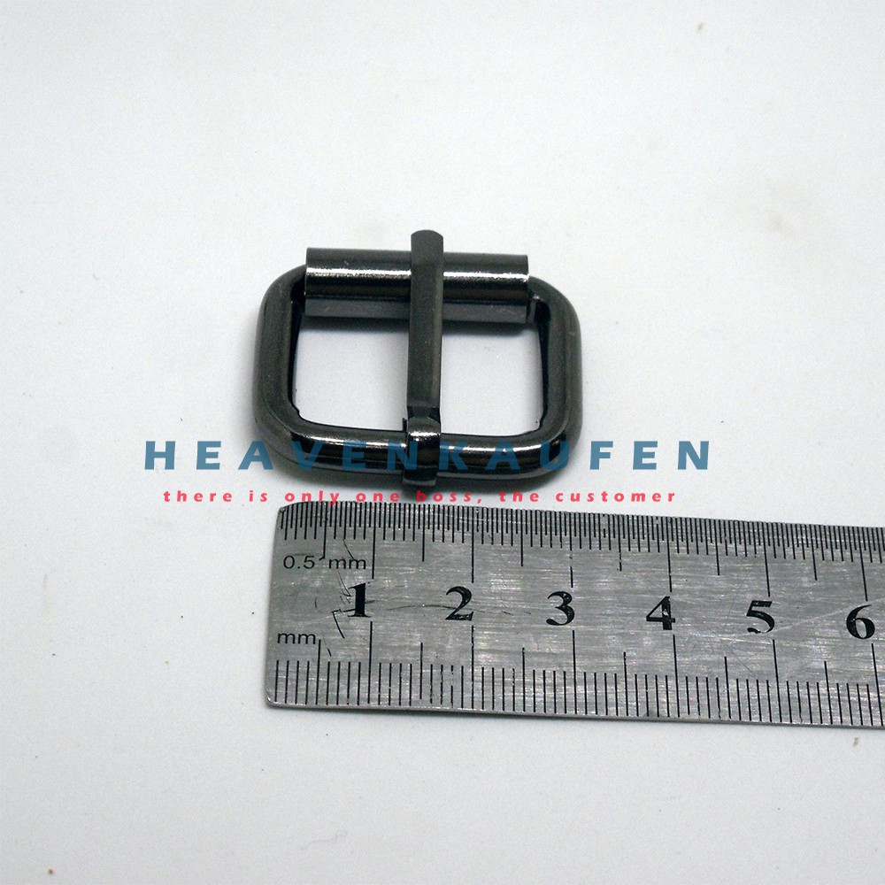 Ring Gesper Tas/Gesper Rol Black Nikel 2,5 cm Tebal Premium Quality