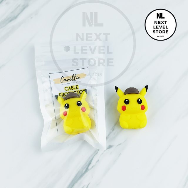 Pikachu Pokemon 2D Series Cable Bite Pelindung Kabel Protection