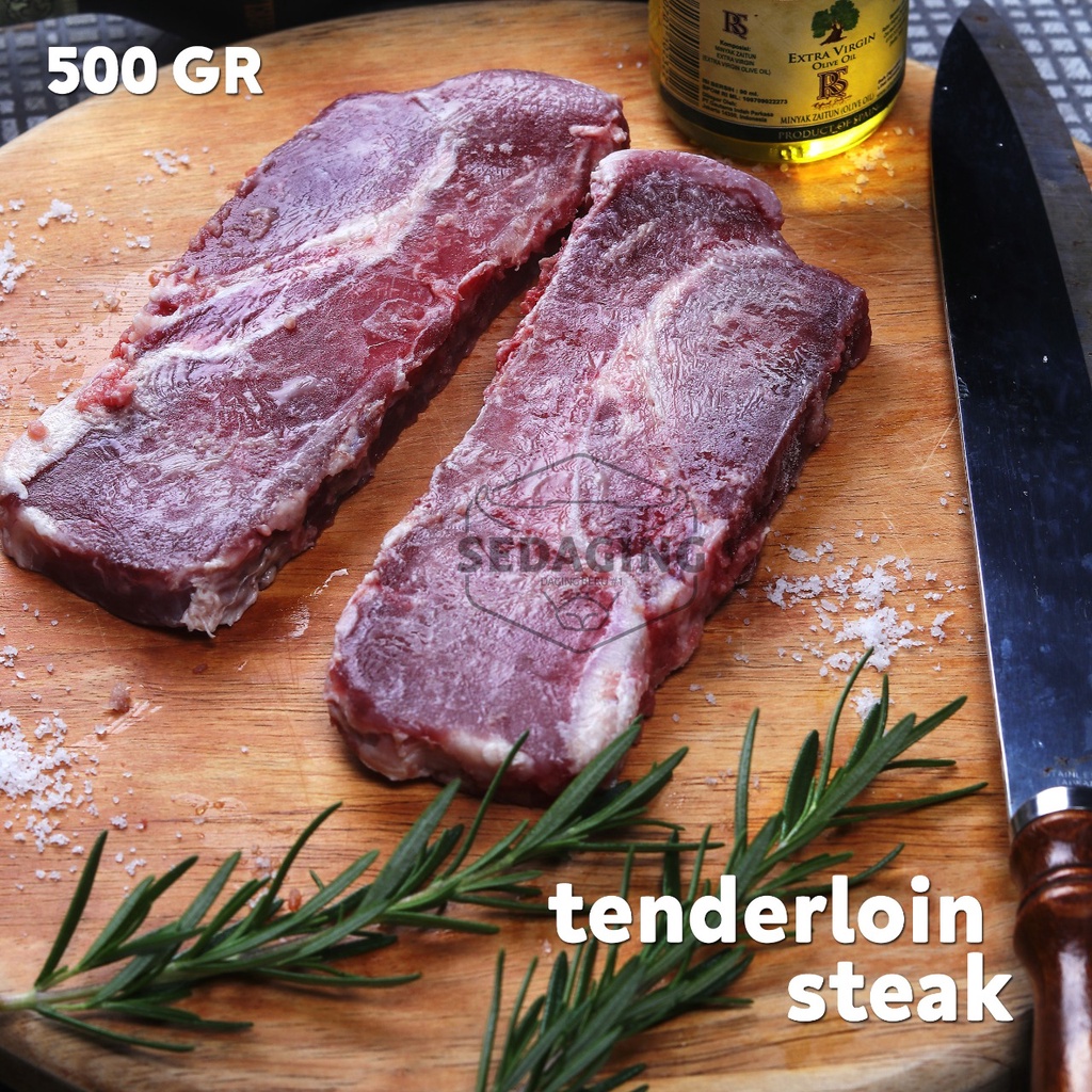 

Tenderloin Steak PREMIUM Impor / Beef Tenderloin Steak EMPUK