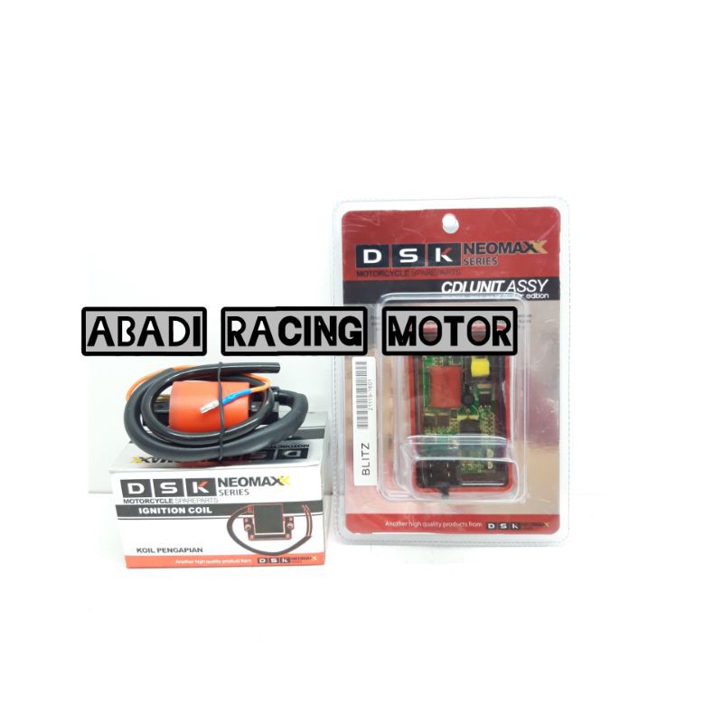 PAKET CDI RACING DAN COIL KOIL RACING KAWASAKI BLITZ JOY - BLITZ R - ATHLETE - KIRANA 125 - KAZE DSK