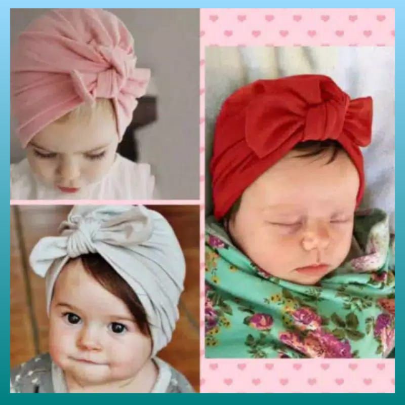 Turban simpul Bayi Pita Kelinci