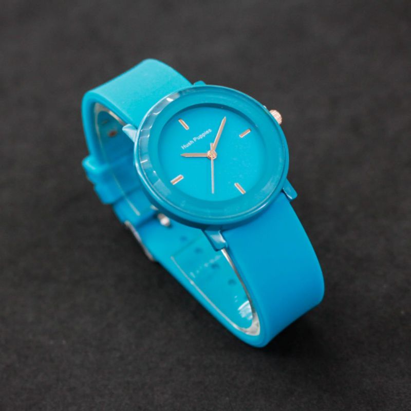 JAM TANGAN WANITA HUSH PUPPIES FASHION RUBBER STRAP