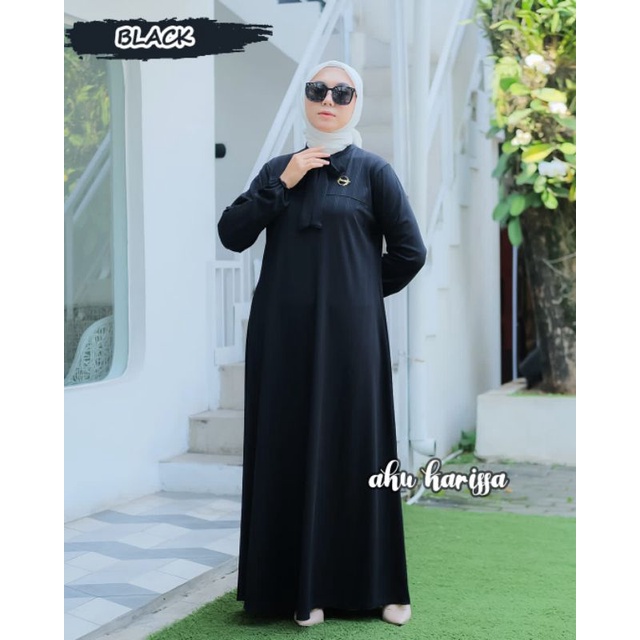 Elvia daily dress original aku karissa, gamis aku karissa
