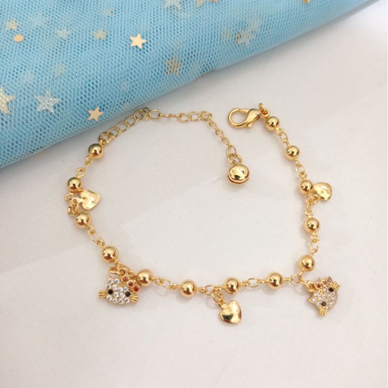 gelang tangan xuping hello kitty / gelang dewasa