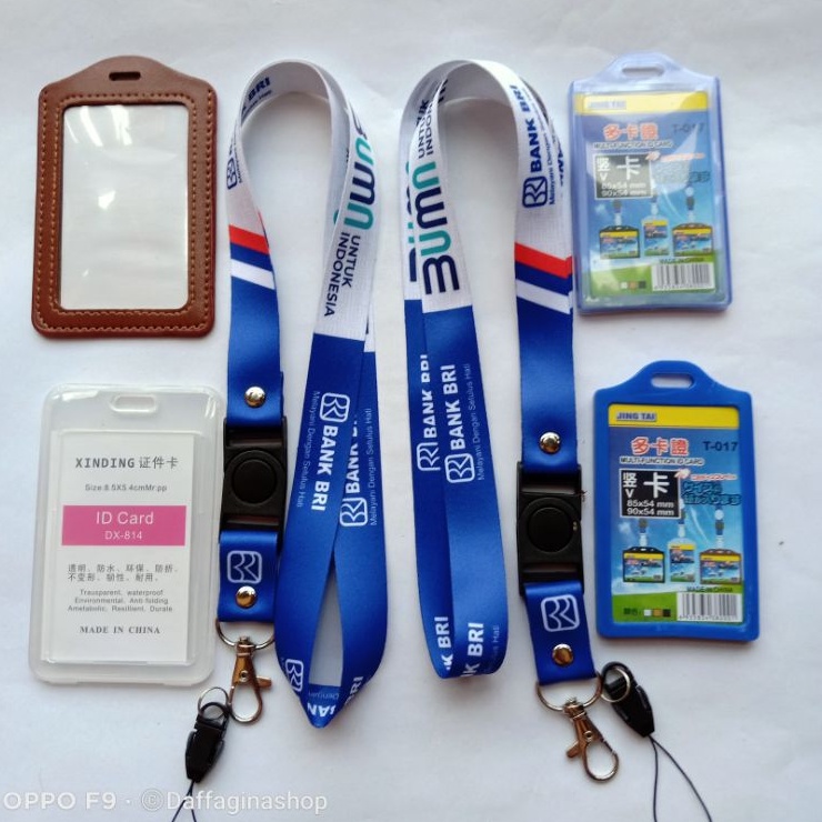 

Bank BRI Lanyard/Gantungan ID Card-Holder