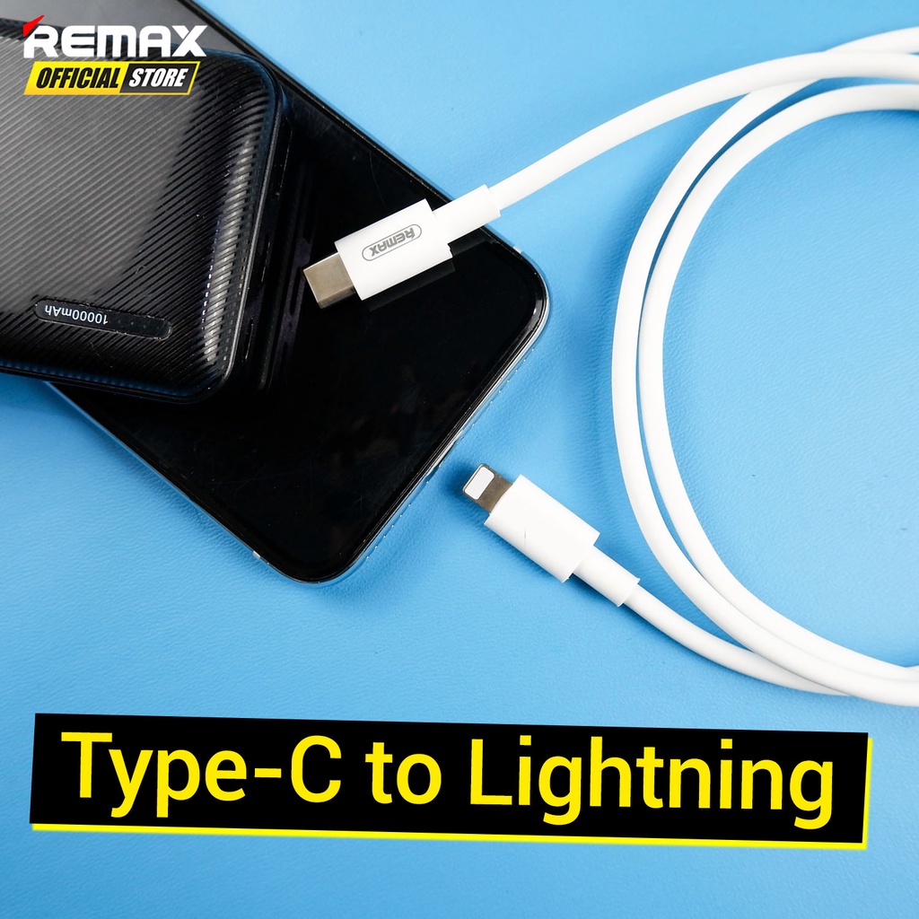 Kabel Data Type C to Lightning Remax RC-175I 20W Fast Charging Data Cable