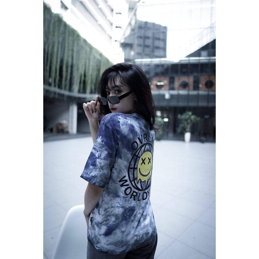 OVERLIMIT WORLDWIDE T-SHIRT OVERSIZE | TIEDYE | KAOS OVERSIZE | STREETWEAR