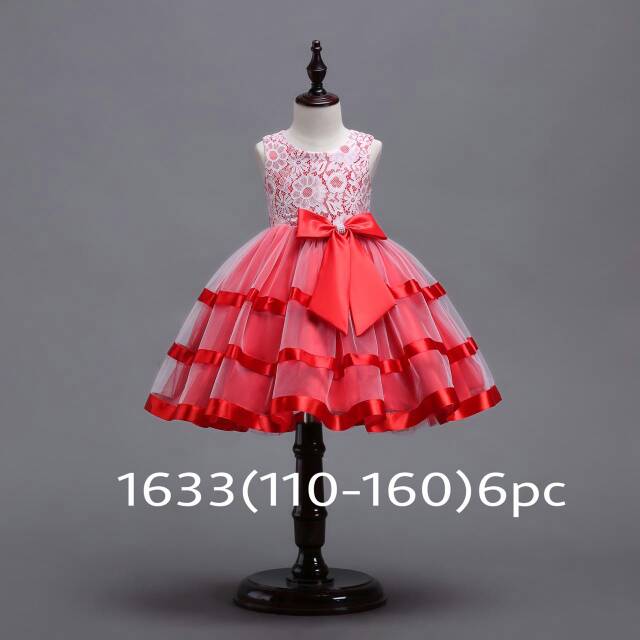 Dress Gaun pesta anak Gaun ulang tahun anak Dress Pesta anak Pakaian anak perempuan