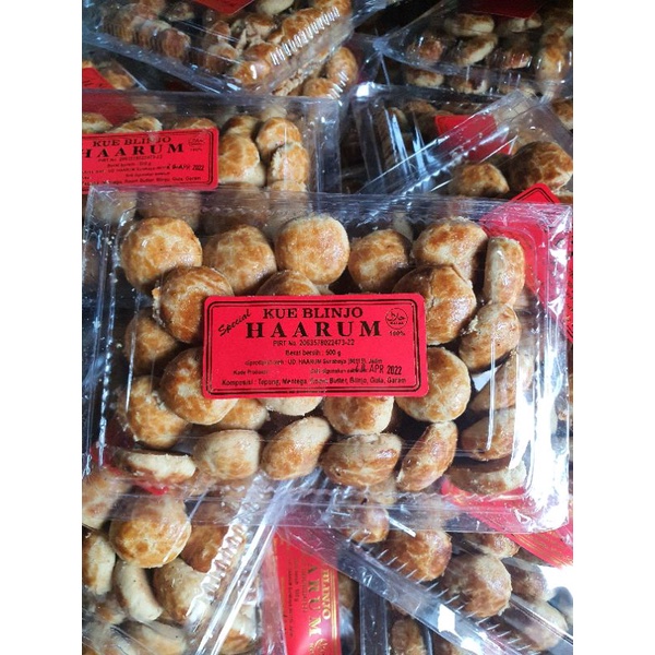 

Kue blinjo spesial Haarum