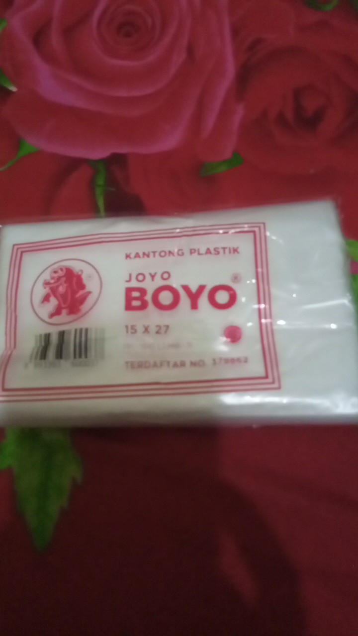 Kantong Plastik Hdpe Boyo 15x27 . Plastik 1 Kiloan