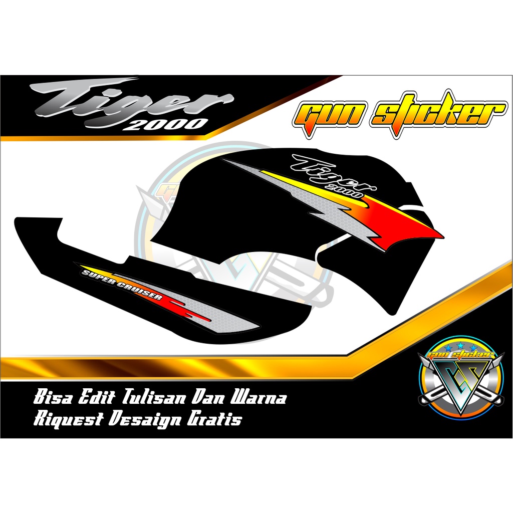 Striping Tiger 2000 Variasi