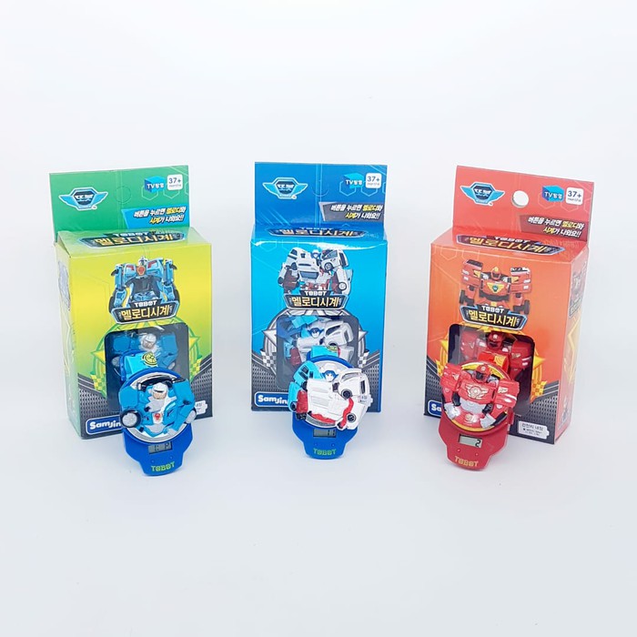  Jam  Tangan Anak TOBOT  DB103B Watch Mainan  Anak Shopee 