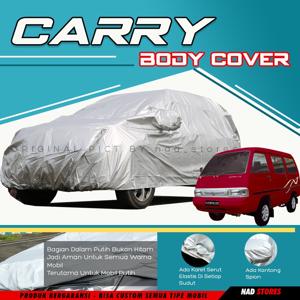 Sarung Mobil Futura Body Cover Mobil carry zebra esspas espass espas cary futura minibus fiat 500